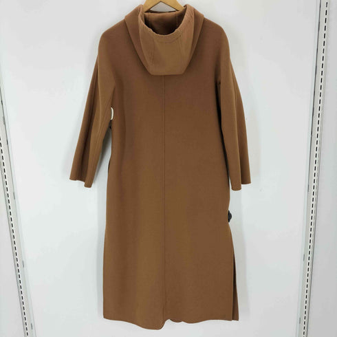マックスマーラステュディオ MAX MARA STUDIO クチートアマーノ カシミヤ フーデットコート レディース US:4