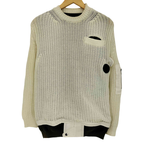 サカイ Sacai MA-1 ドッキングニットセーター メンズ JPN:1