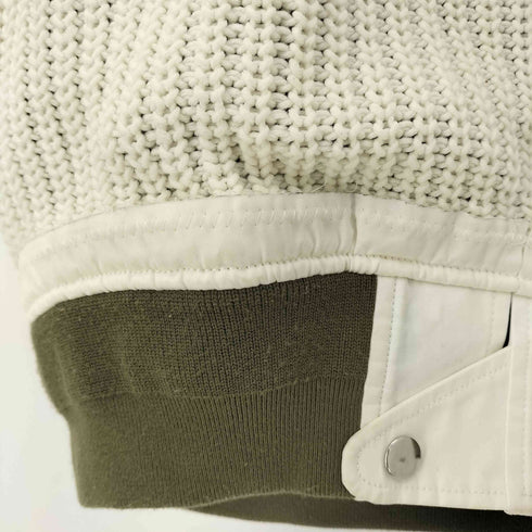 サカイ Sacai MA-1 ドッキングニットセーター メンズ JPN:1
