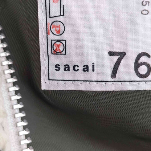 サカイ Sacai MA-1 ドッキングニットセーター メンズ JPN:1