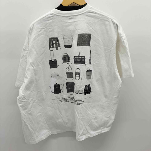 フレッシュサービス Fresh Service 両面プリント S/S Tシャツ メンズ FREE