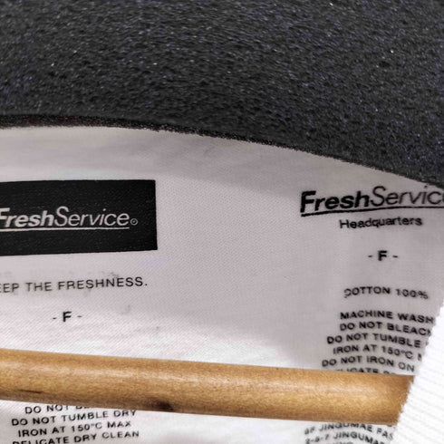 フレッシュサービス Fresh Service 両面プリント S/S Tシャツ メンズ FREE