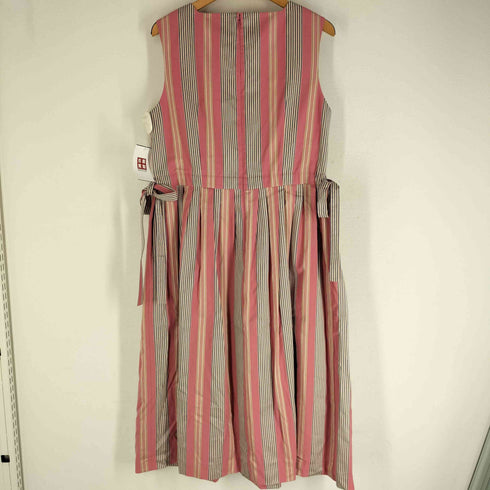ジェーンマープルドンルサロン Jane Marple Dans Le Salon 23AW Vintage stripe square dress ヴィンテージストライプ スクエアドレス レディース import:M