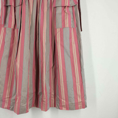 ジェーンマープルドンルサロン Jane Marple Dans Le Salon 23AW Vintage stripe square dress ヴィンテージストライプ スクエアドレス レディース import:M