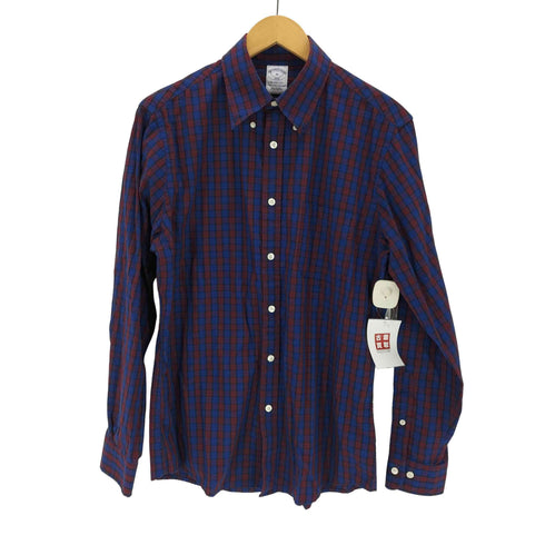 ブルックスブラザーズ BROOKS BROTHERS REGENT FIT ボタンダウン チェックシャツ メンズ JPN:M