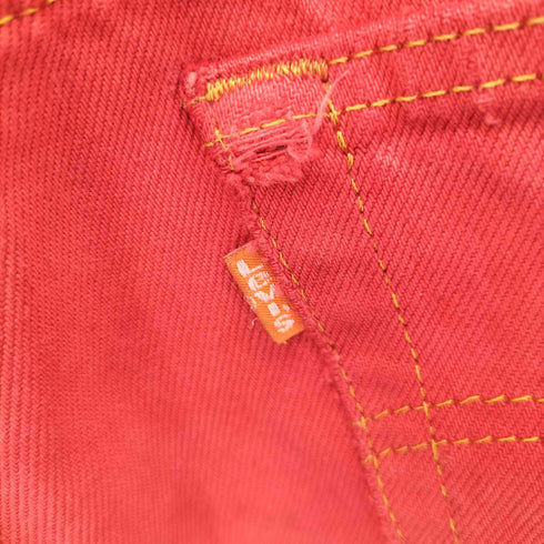 リーバイス Levis 90S ボタン裏544刻印 後染め カラーデニムパンツ メンズ