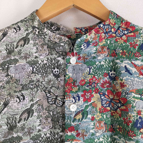リバティ LIBERTY LONDON 20SS Ne-net MADE WITH FABRIC pickable アニマルプリント×アニマルプリント レディース JPN:2