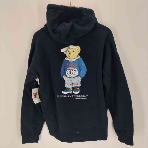 インターブリード INTERBREED FUNK BEAR プリントパーカー メンズ import:L