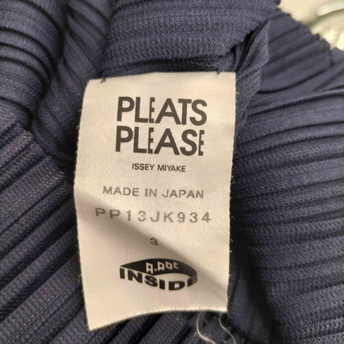 プリーツプリーズイッセイミヤケ PLEATS PLEASE ISSEY MIYAKE A-POC INSIDE プリーツボトルネックLSカットソー レディース 3