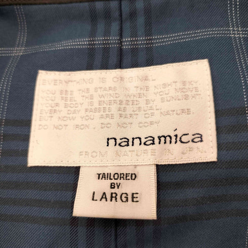 ナナミカ nanamica GORE-TEX バルマカーンコート メンズ LARGE