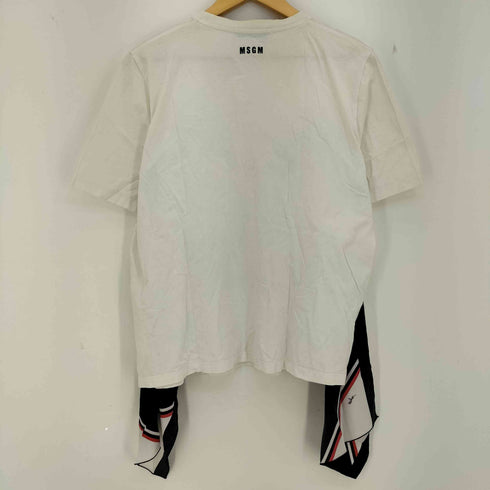 エムエスジーエム MSGM スカーフドッキングカットソー レディース import:L