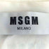エムエスジーエム MSGM スカーフドッキングカットソー レディース import:L