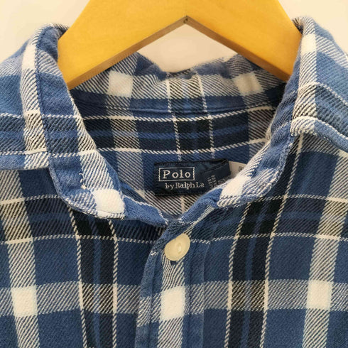 ポロバイラルフローレン Polo by RALPH LAUREN コットンチェックシャツ メンズ 150/80A