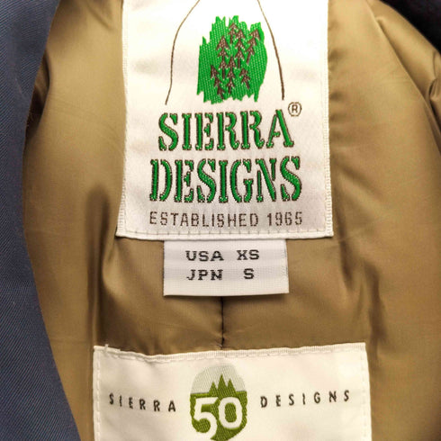 シェラデザイン SIERRA DESIGNS 別注 フラップポケット 60/40クロス ダウン ステンカラー コート メンズ import:XS