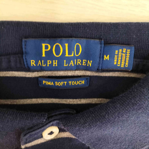 ポロラルフローレン POLO RALPH LAUREN ポニー刺繍 ポロシャツ メンズ JPN:M