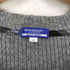 バーバリーブルーレーベル BURBERRY BLUE LABEL ペプラム フレアスリーブ ウール ニット レディース EUR:38