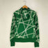 ザノースフェイス THE NORTH FACE 総柄 アシンメトリー ジップアップパーカー レディース import:S