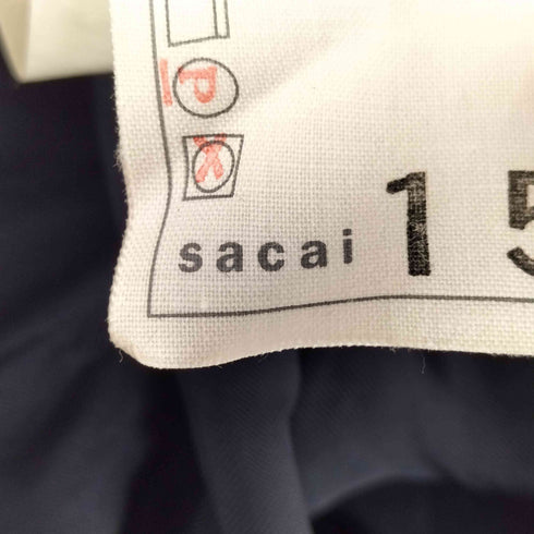 サカイ Sacai キュプラ 裾レース ノースリーブワンピース レディース JPN:2