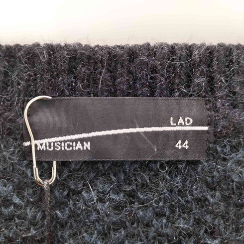 ラッドミュージシャン LAD MUSICIAN 17AW モヘア混 レオパードアーガイル柄ニット メンズ JPN:44