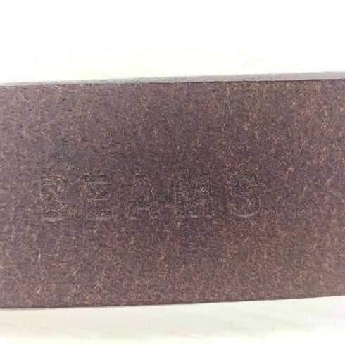 ビームス BEAMS レザーベルト メンズ L