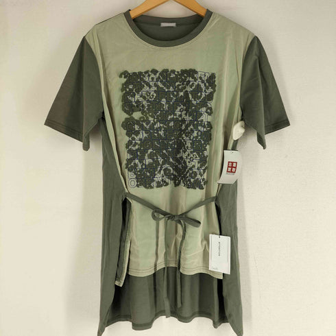 SENSOUNICO LrdR New Normal Dw2Rロゴオパール刺しゅうプルオーバー レディース JPN:38