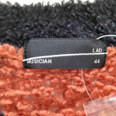ラッドミュージシャン LAD MUSICIAN SHAGGY BORDER PULLOVER メンズ JPN:44