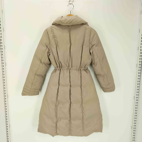 aria cantata ジップアップ ロングダウンコート レディース 11