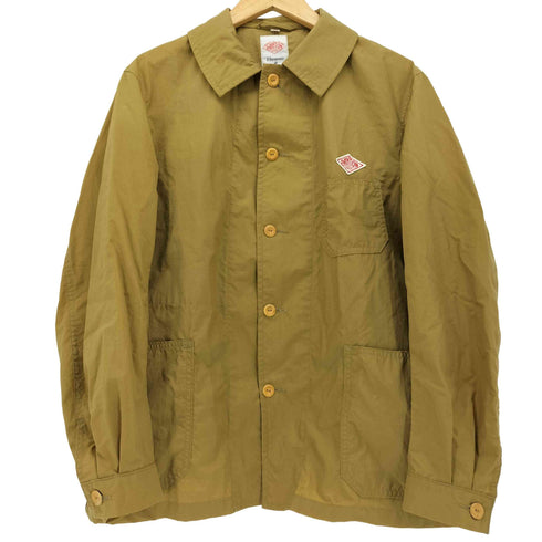 ダントン DANTON ロゴワッペン ナイロン カバーオール ジャケット メンズ 38