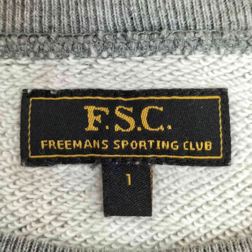 フリーマンズスポーティングクラブ FREEMANS SPORTING CLUB F.S.C. 別注 CREW-NECK SWEAT クルーネックスウェット メンズ JPN:1