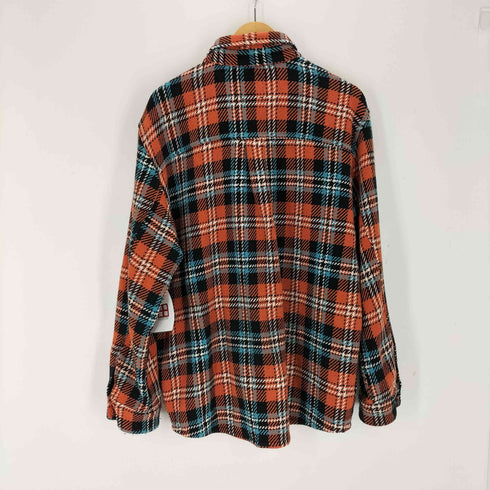 ザラ ZARA チェックシャツジャケット メンズ JPN:XL