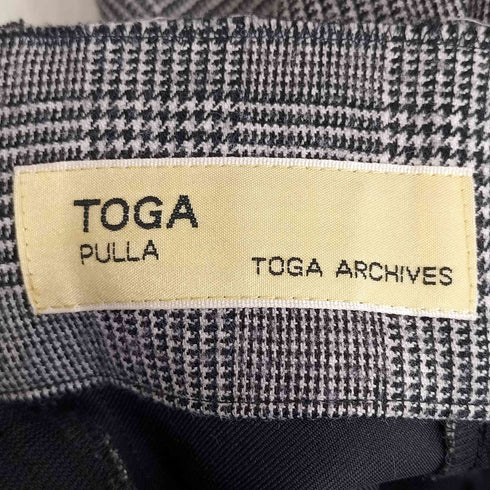 トーガプルラ TOGA PULLA グレンチェック ミニスカート レディース 1