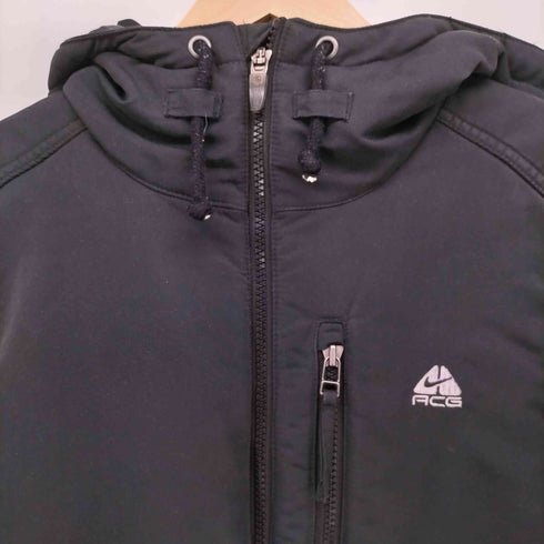 ナイキエーシージー NIKE ACG ロゴ刺繍 フーデッド 中綿 ジャケット メンズ import:S