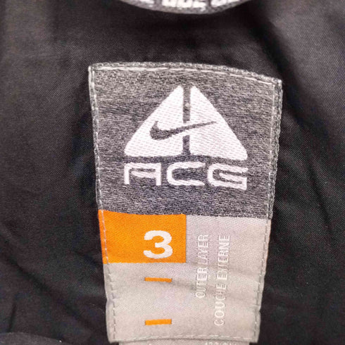 ナイキエーシージー NIKE ACG ロゴ刺繍 フーデッド 中綿 ジャケット メンズ import:S