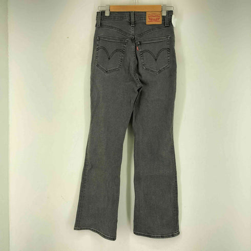 リーバイス Levis RIBCAGE BOOT ブラックデニムパンツ レディース 28