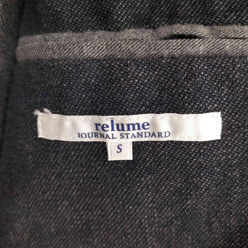 ジャーナルスタンダードレリューム JOURNAL STANDARD relume ツイル 2Bシングル テーラードジャケット メンズ JPN:S