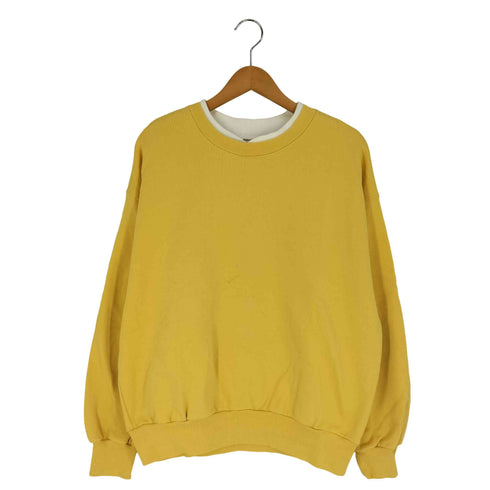 ヘルスニット Healthknit クラシック スウェット レイヤード クルーネック メンズ FREE