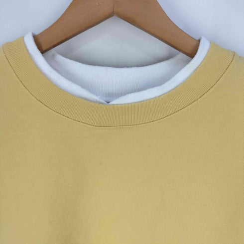 ヘルスニット Healthknit クラシック スウェット レイヤード クルーネック メンズ FREE