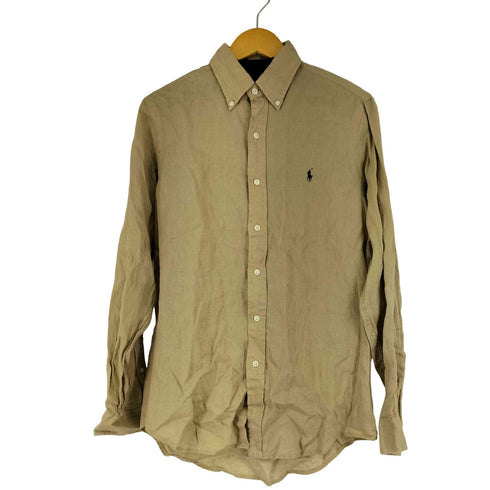 ラルフローレン RALPH LAUREN CLASSIC FIT リネンボタンダウンシャツ メンズ JPN:S