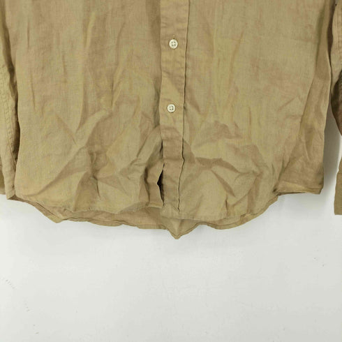 ラルフローレン RALPH LAUREN CLASSIC FIT リネンボタンダウンシャツ メンズ JPN:S