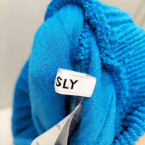 スライ SLY BUMPY CUT FLARE パンツ レディース JPN:2
