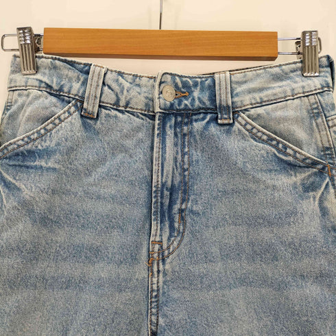 デニムカーゴパンツ レディース 34