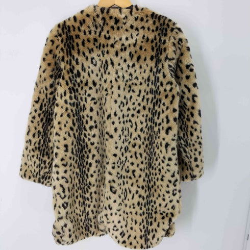 BELLEROSE レオパード柄 ファーコート レディース