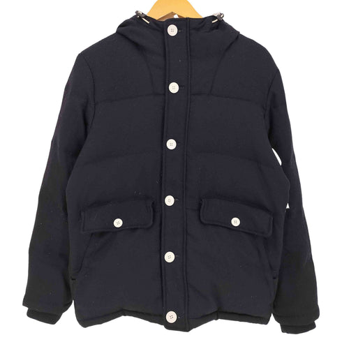 ビームス BEAMS フーデッド ダウンジャケット 裾ドローコード メンズ JPN:M