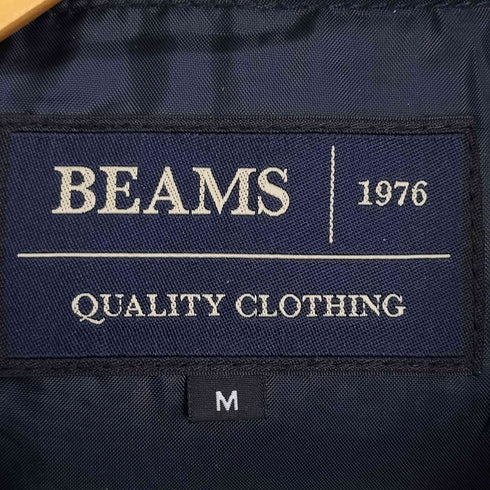 ビームス BEAMS フーデッド ダウンジャケット 裾ドローコード メンズ JPN:M