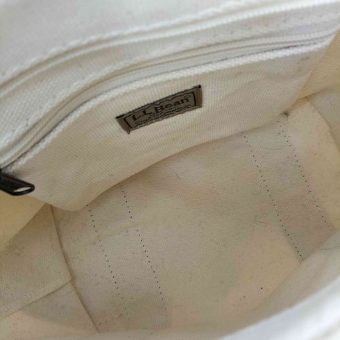 エルエルビーン L.L.Bean レザーハンドル 2Way キャンバストートバッグ レディース