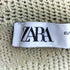 ザラ ZARA 24SS オーバーサイズ ジャカードニット ポロシャツ レディース import:M