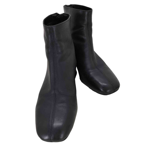 スタッカート STACCATO ジップ ショートブーツ レディース 22.5cm