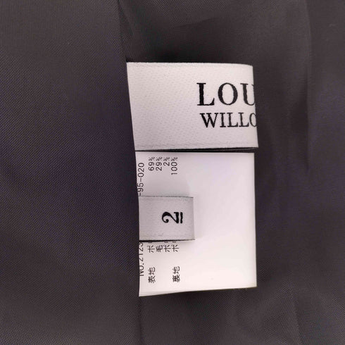 ルルウィルビー LOULOU WILLOUGHBY ウールチノタックワンピース レディース 2