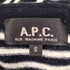 アーペーセー A.P.C. ウールボーダーニットワンピース レディース JPN:S