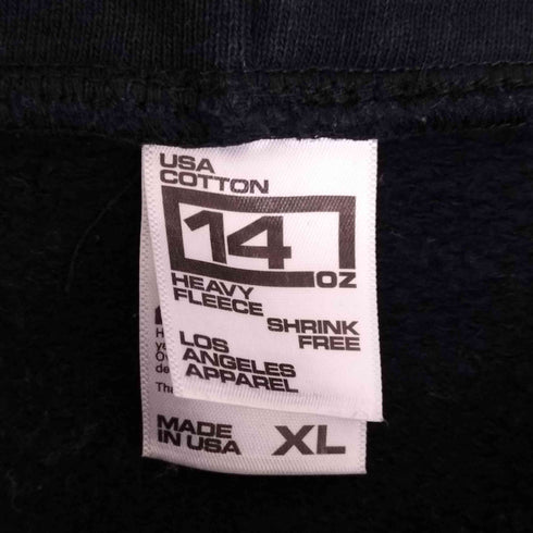 ロサンゼルスアパレル Los Angeles Apparel 14oz Heavy Fleece Zip-Up Hoodie メンズ import:XL